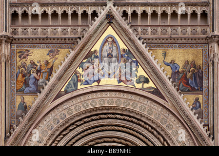 Duomo di Orvieto, Orvieto, Umbrien, Italien Stockfoto