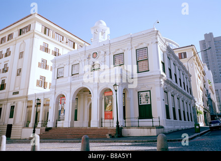 Old Town House in Greenmarket Square in Kapstadt in Südafrika Afrika südlich der Sahara. Apartheid Architektur Gebäude Geschichte historische traditionelle Stockfoto