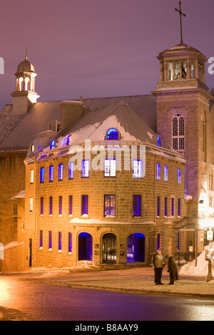 Museum der französisch-amerikanischen Geschichte aka Musée de l'Amérique Francaise in der alten Stadt Quebec City, Kanada Stockfoto