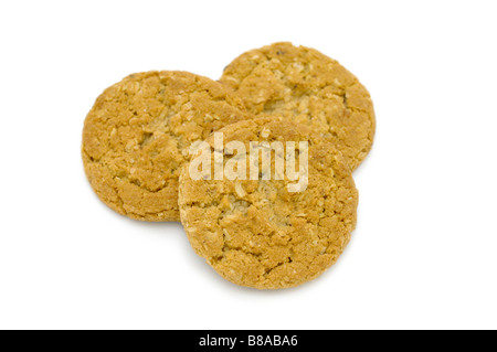Haferflocken Cookies/Kekse Stockfoto