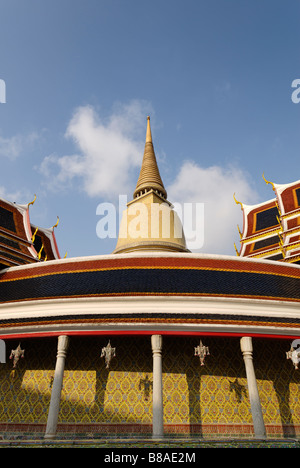 Chedi Wat Ratchabophit Tempel in Bangkok Zentralthailand Stockfoto