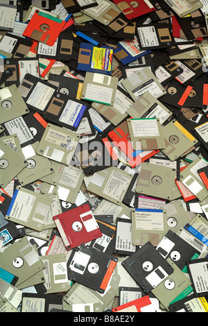 3,5 Zoll Disketten. Stockfoto