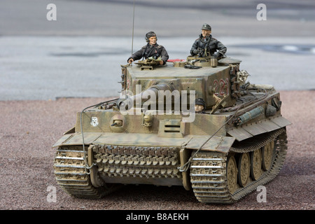 RC 1:6 Scale Modell deutschen Tiger-Panzer, Brighton seafront Stockfoto