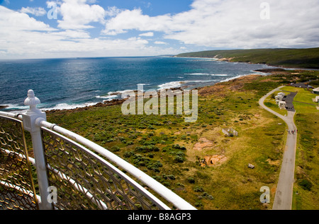 An der Spitze von Cape Leeuwin Leuchtturm Augusta Western Australia wa Stockfoto