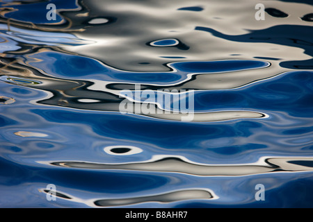 Reflexionen, Insel Korcula, Dalmatien, Kroatien Stockfoto