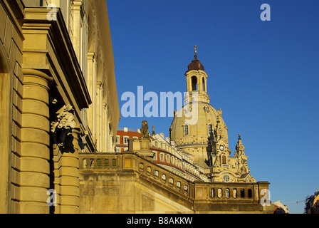 Dresdner Frauenkirche 02 Stockfoto