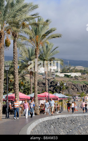 San Juan ein Badeort und Fischereihafen im Süden Teneriffa Kanarische Inseln Stockfoto