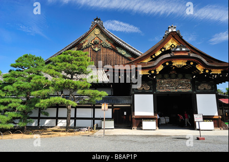 Ninomaru Palast, Nijo-Jo, Kyoto, Japan Stockfoto