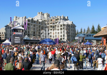 Ski/Snowboard Festival, Whistler, Britisch-Kolumbien Stockfoto