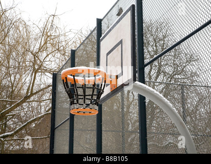 Basketballkorb Stockfoto