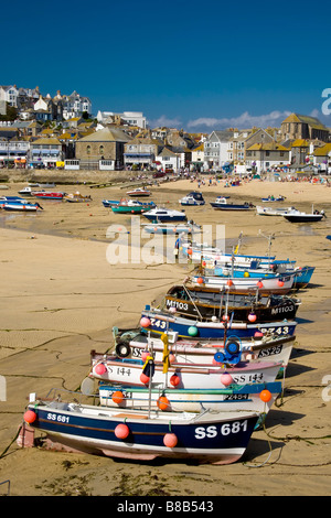 St. Ives Hafen Cornwall Stockfoto