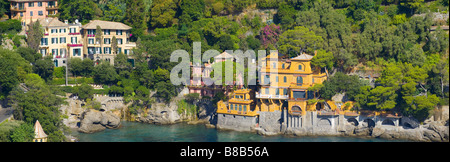 Portofino. modische Meer Fischerdorf für die reichen. Italien Stockfoto