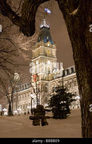 Parlamentsgebäude in Quebec City, Kanada Stockfoto