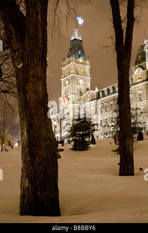 Parlamentsgebäude in Quebec City, Kanada bhz Stockfoto