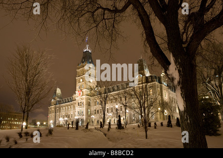 Parlamentsgebäude in Quebec City, Kanada Stockfoto