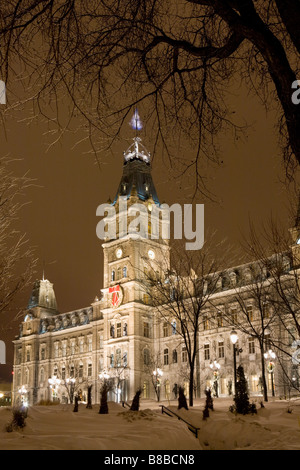 Parlamentsgebäude in Quebec City, Kanada Stockfoto