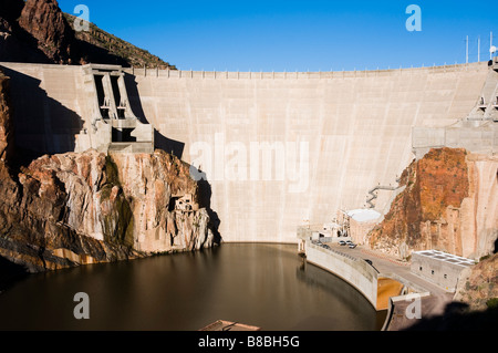 Theodore Roosevelt Dam östlich von Phoenix, Arizona Stockfoto