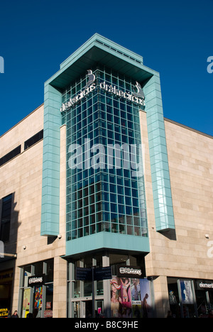 Erpel-Zirkus-Einkaufszentrum in Plymouth vom Londoner Architekturbüro Chapman Taylor Stockfoto