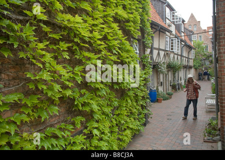 Lübeck, Deutschland die erste Hauptstadt der Hanse Stockfoto