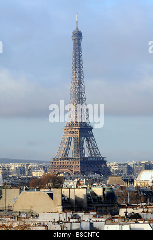 derpraktischen de Paris-la Tour Eiffel Frankreich Stockfoto