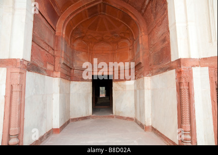 Die Architektur und die Türen von Humayun-Mausoleum in Delhi. Das Humayun-Mausoleum befindet sich das Grab für die zweite große Mughal - Humayun Stockfoto