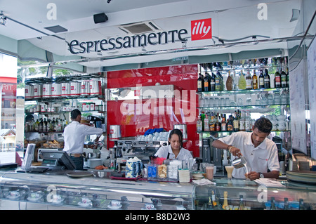 Bukit Bintang Star Hill Galerie Illy Kaffee Bar Kuala Lumpur Malaysia Stockfoto