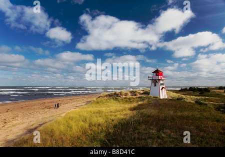 Covehead Leuchtturm, Prince Edward Island National Park, PEI Stockfoto