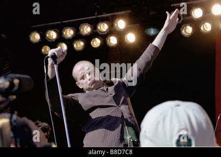 Gord Downie Tragically Hip führt Krieg-Kind-Benefiz-Konzert, ks, Winnipeg, Manitoba Stockfoto