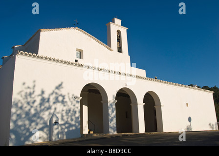 Kirche von San Mateo, Ibiza, Spanien Stockfoto