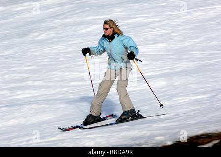 Glenshee Ski-Zentrum im Cairngorm National Park in Schottland Februar 2009 Stockfoto