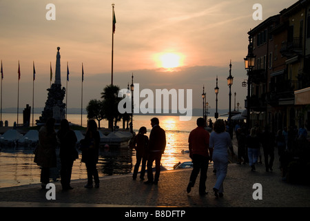 Gardasee Lazise Gardasee Lazise Stockfoto