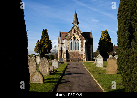 Sandy Friedhof, Bedfordshire, England Stockfoto