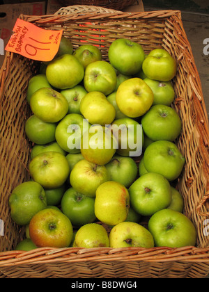 Bramley-Äpfel Stockfoto