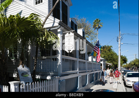 Das älteste Haus in Key West aus ca. 1829, Duval Street, Key West, Florida Keys, USA Stockfoto