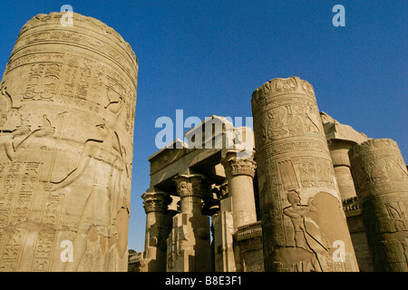 Kom Ombo Tempel, Ägypten Stockfoto