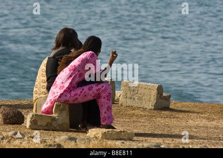 Senegalesische JD an der Küste in Dakar Westafrika Stockfoto