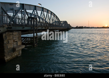 Faidherbe Brücke in St-Louis in Senegal Afrika Stockfoto