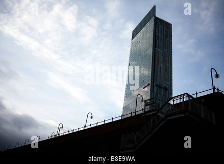 Hilton Hotel, Manchester Stockfoto