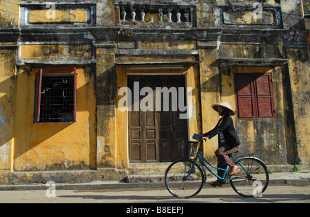 Straßenszene in Hoi An Vietnam Stockfoto