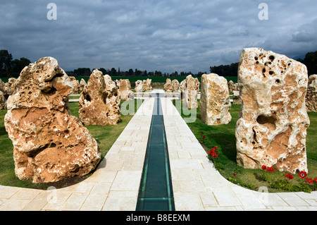 Shear Yashuv Hubschrauber Katastrophe Memorial Stockfoto