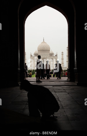 Indien Taj Mahal Stockfoto