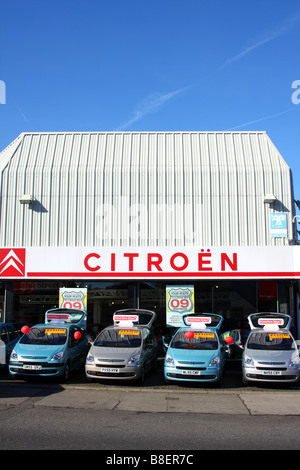 Ein Bristol Street Motoren Citroen Autohaus in einer Stadt, U.K. Stockfoto