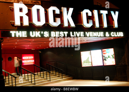 Rock City-Night-Club. Stockfoto