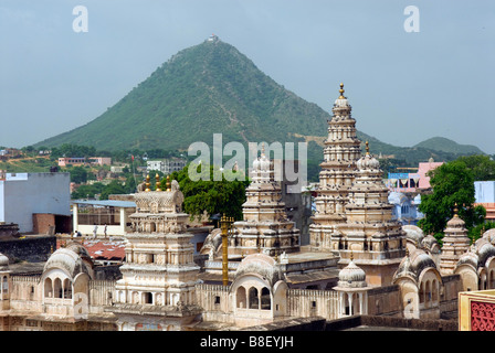 Indien Rajasthan Pushkar Rangji Hindu-Tempel Stockfoto