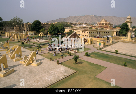 Jantar Mantar Sternwarte Jaipur Indien Stockfoto