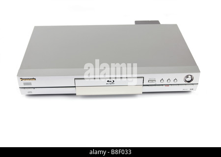 Eine DVD Blu Ray Digital TV Recorder vor einem weißen Hintergrund Stockfoto