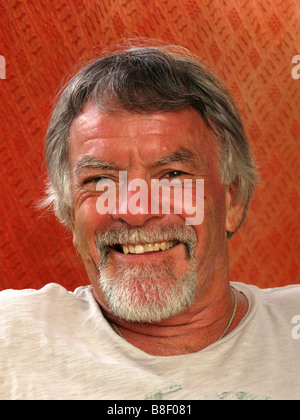 Ein lächelnder glücklich älteren Mann Stockfoto