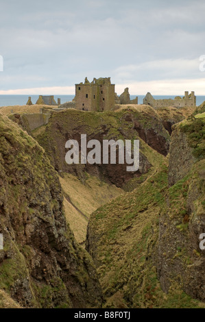 Dunnottar Castle in der Nähe von Stonehaven Aberdeenshire Grampian Region Highland Schottland UK SCO 2188 Stockfoto