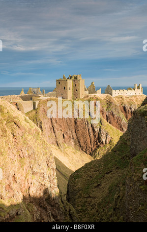 Dunnottar Castle in der Nähe von Stonehaven Aberdeenshire Grampian Region Highland Schottland UK SCO 2191 Stockfoto