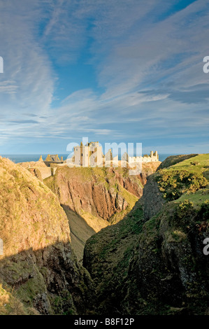 Dunnottar Castle in der Nähe von Stonehaven Aberdeenshire Grampian Region Highland Schottland UK SCO 2197 Stockfoto